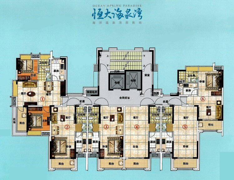 米克诺斯-44栋2层平面图