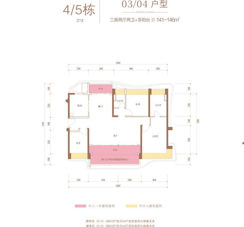 4/5栋03/04户型