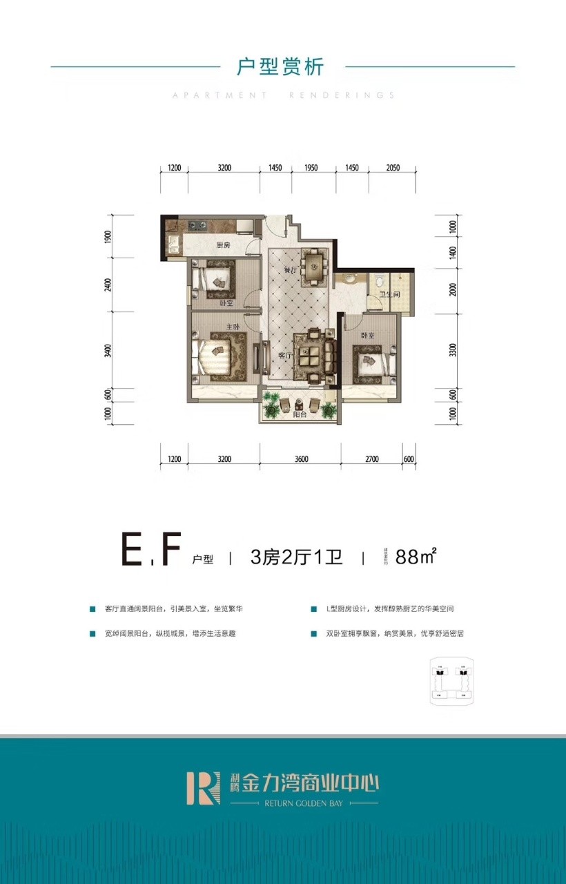 EF户型