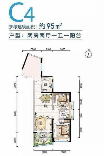 2栋C4户型居