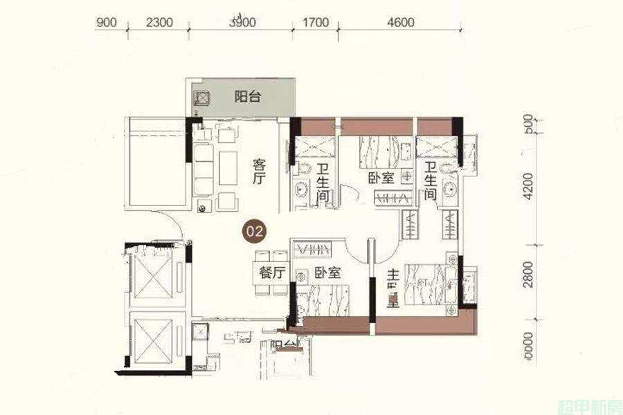 6栋02户型