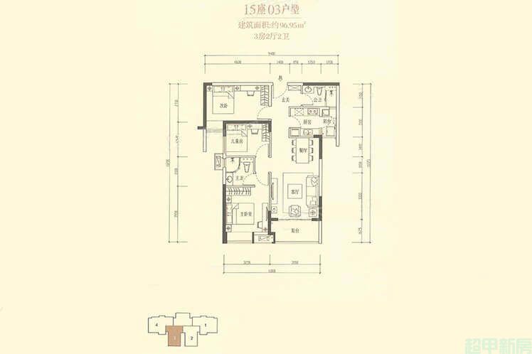 15座02 03户型