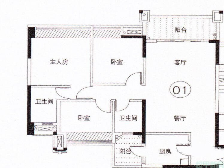 5栋01户型