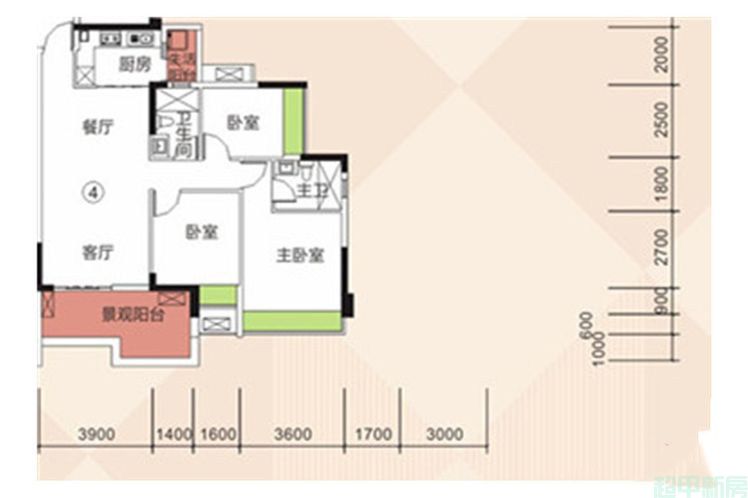 3幢04户型