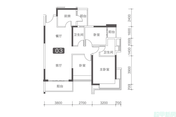 3幢03户型