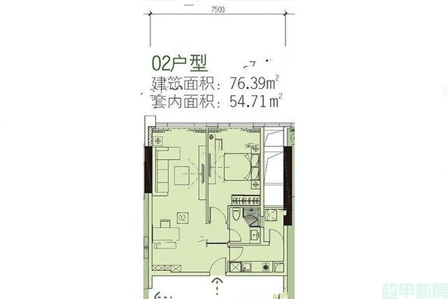 11#中区1梯28层02户型