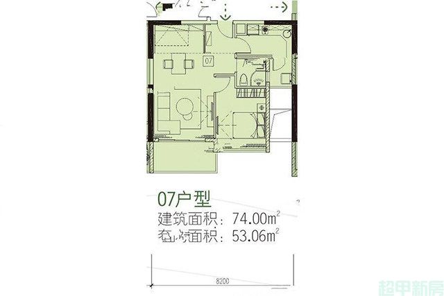 11#中区2梯16-26层07户型